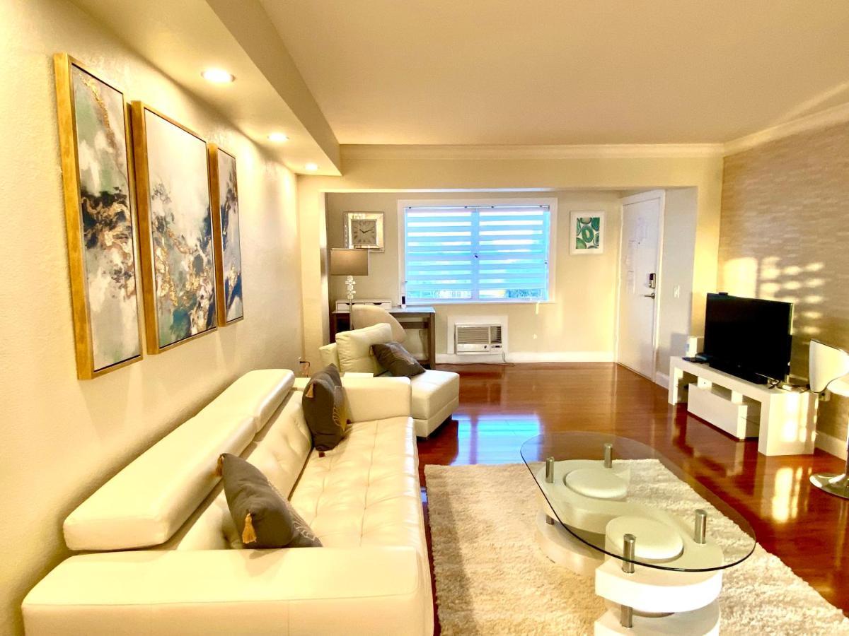 Deluxe Waterfront One Bedroom Apartment With Miami Skyline View, Free Parking 5 Mins Drive To Miami Beach Kültér fotó